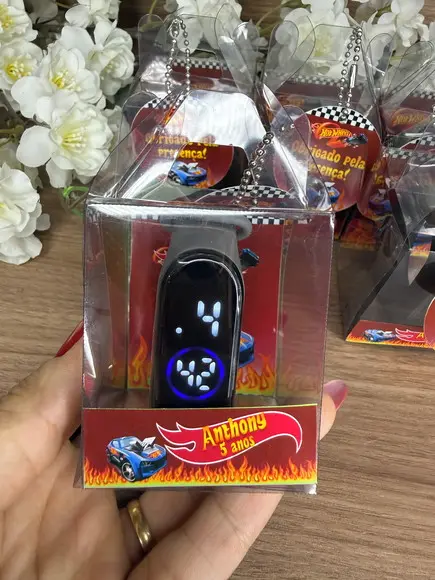 Relógio Digital Infantil com Caixinha Personalizada Hotwells