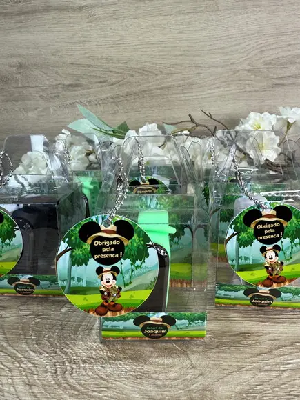 Relógio Digital Infantil com Caixinha Personalizada Mickey