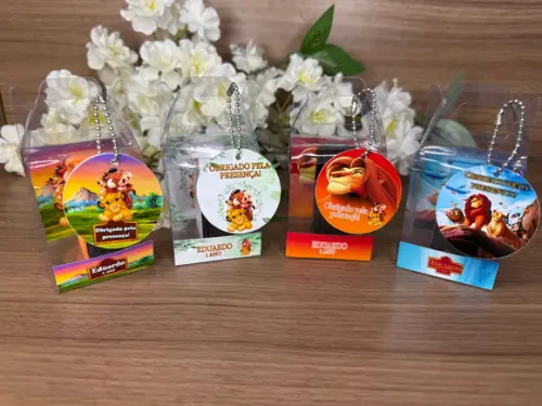 Relógio Digital Infantil com Caixinha Personalizada Rei Leão