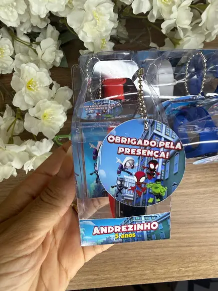 Relógio Digital Infantil com Caixinha Personalizada Spidey