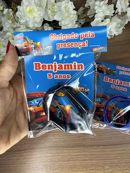 Relógio Digital Infantil Personalizado Hotwheels