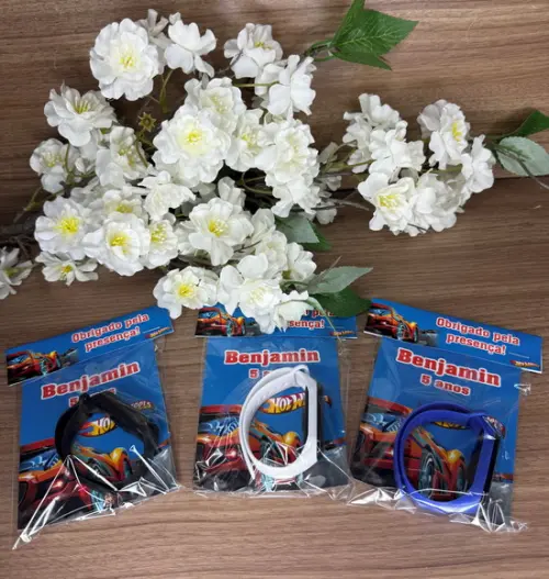 Relógio Digital Infantil Personalizado Hotwheels