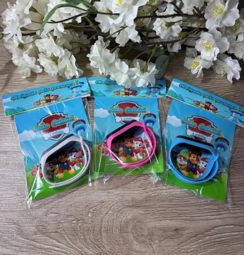 Relógio Digital Infantil Personalizado Patrulha Canina