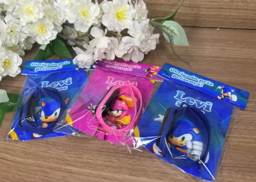 Relógio Digital Infantil Personalizado Sonic