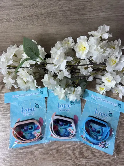 Relógio Digital Infantil Personalizado Stitch