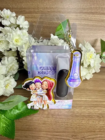 Relógio Digital Luxo com Caixa Personalizada Guerreiras Kpop
