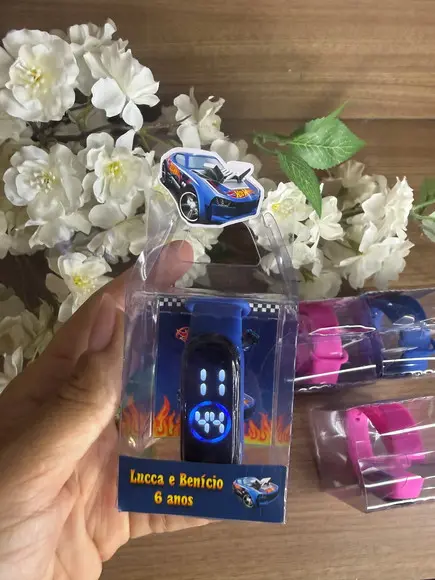 Relógio Infantil com Caixinha Personalizada Hotwells