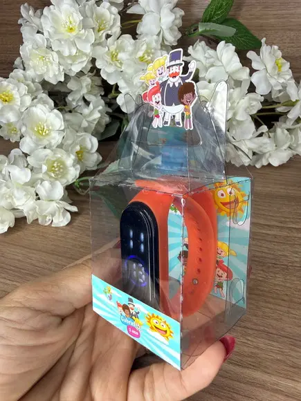 Relógio Infantil com Caixinha Personalizada Mundo Bita