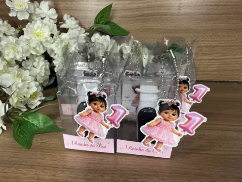 Relógio Infantil com Caixinha Personalizada Mascotinha