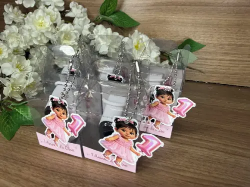 Relógio Infantil com Caixinha Personalizada Mascotinha