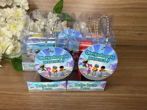 Relógio Infantil com Caixinha Personalizada Pkxd