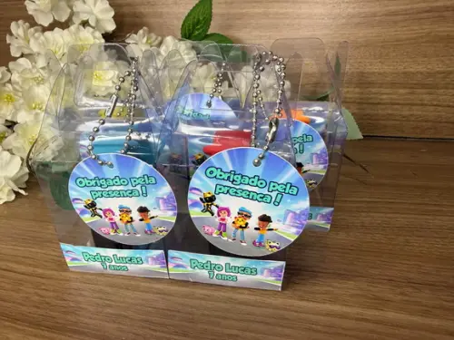 Relógio Infantil com Caixinha Personalizada Pkxd