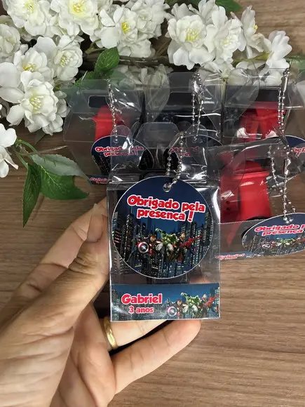 Relógio Infantil com Caixinha Personalizada Vingadores