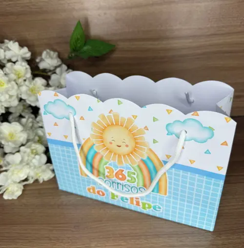 Sacola Nuvem Personalizada 365 Sorrisos