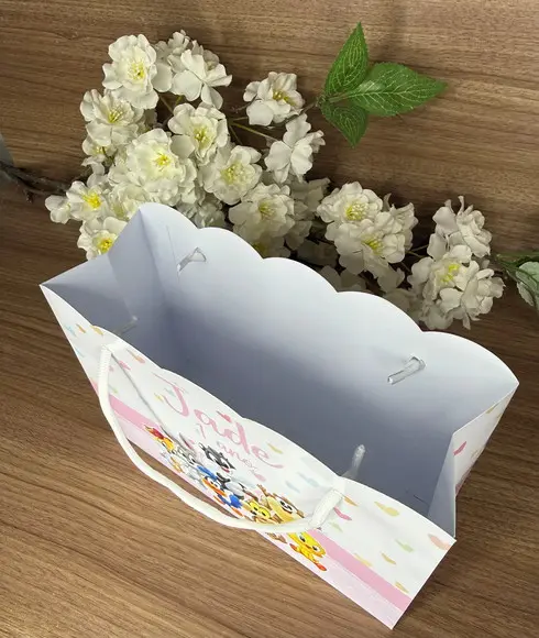 Sacola Nuvem Personalizada Baby Looney Tunes