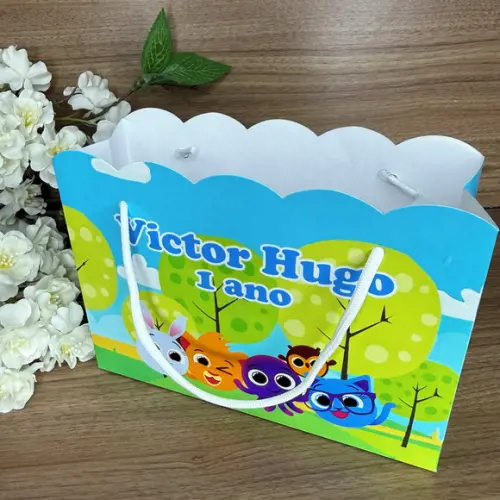 Sacola Nuvem Personalizada Bolofofo