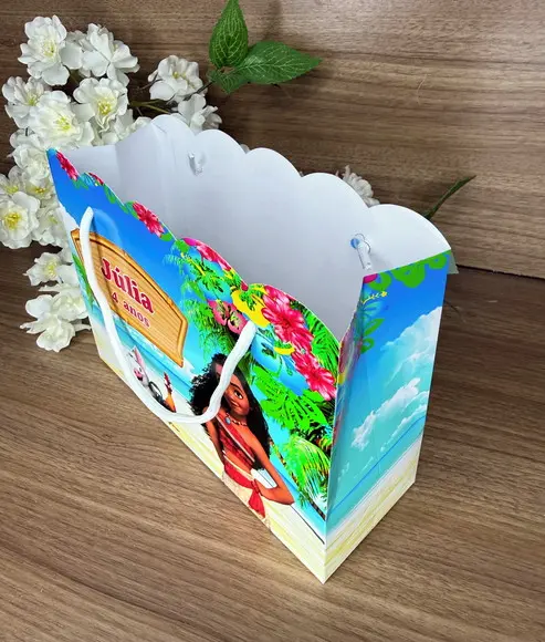 Sacola Nuvem Personalizada Moana