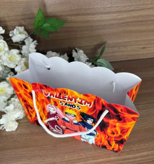Sacola Nuvem Personalizada Naruto