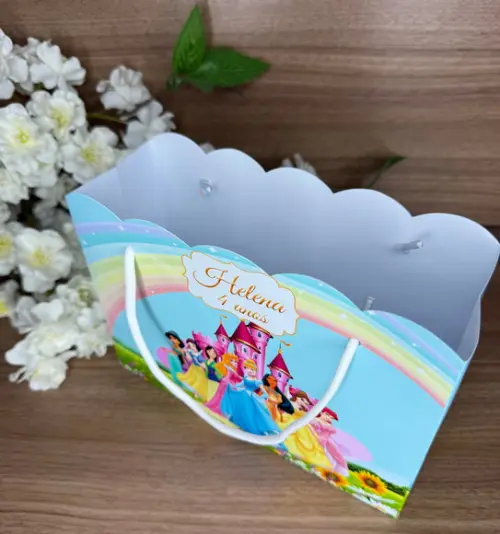 Sacola Nuvem Personalizada Princesas