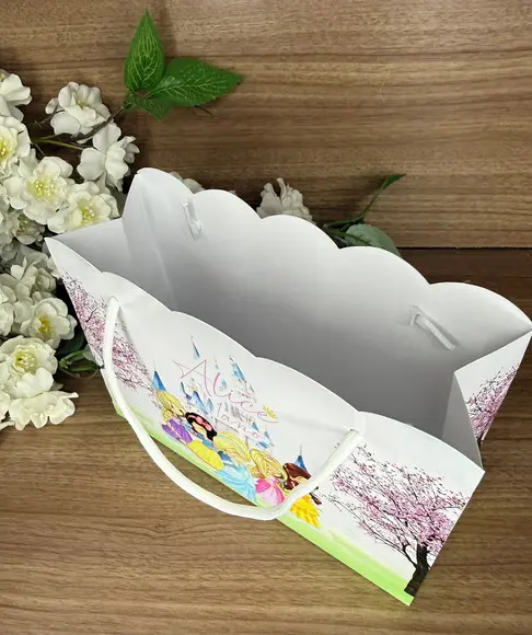 Sacola Nuvem Personalizada Princesas Cute