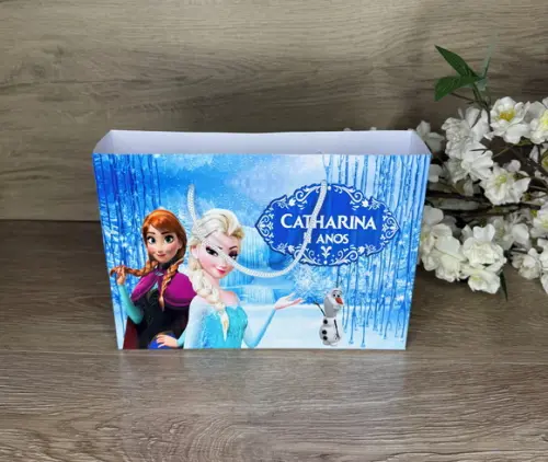 Sacola Personalizada 23x15 Frozen