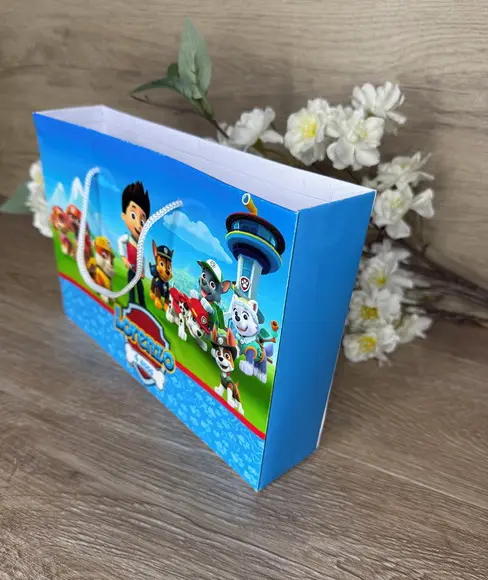 Sacola Personalizada 23x15 Patrulha Canina