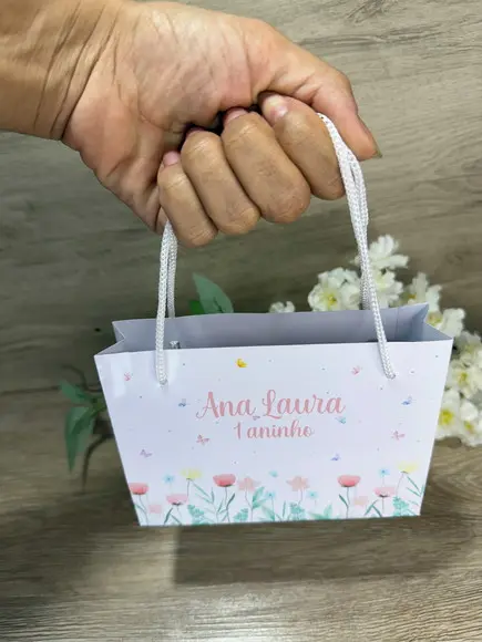 Sacolinha Personalizada 15x11 Jardim