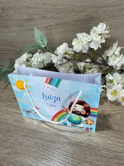 Sacolinha Personalizada 15x11 o Maior Pintor do Mundo