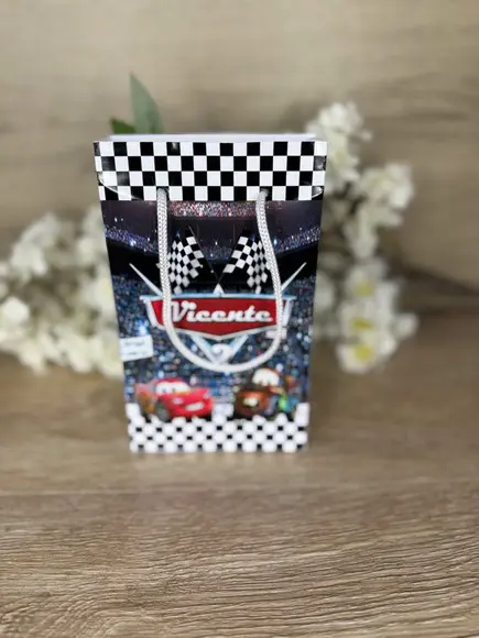 Sacolinha Personalizada 17x10 Carros