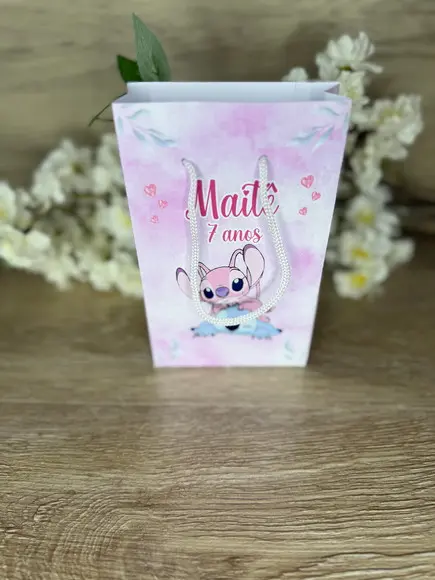 Sacolinha Personalizada 17x10 Stitch