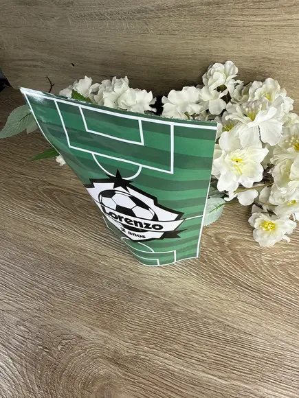 Saquinho Zip Lock Personalizado 19x12 Futebol