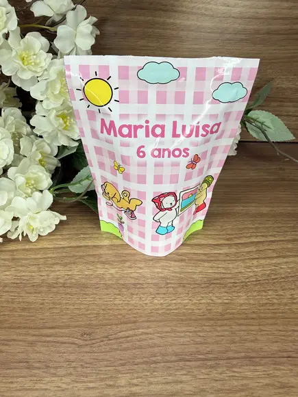 Saquinho Zip Lock Personalizado Bobbie Goddies 15x10