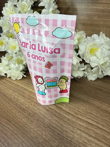 Saquinho Zip Lock Personalizado Bobbie Goddies 15x10