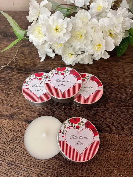 Vela Aromática Dia das Mães