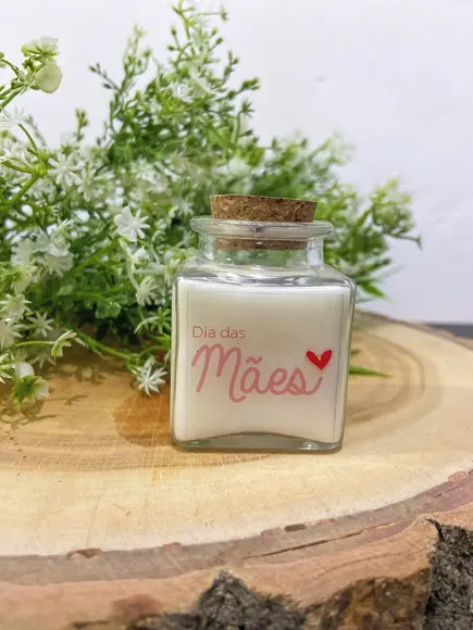Vela Aromática Dia das Mães