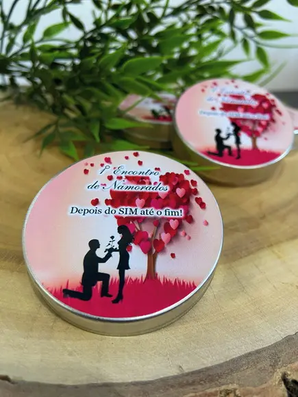 Vela Aromática Dia dos Namorados