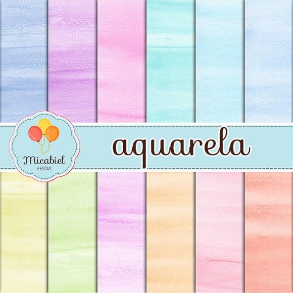 Papel Digital - Aquarela 2