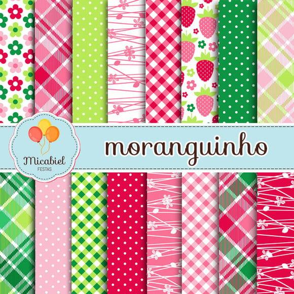 Papel Digital - Moranguinho 3