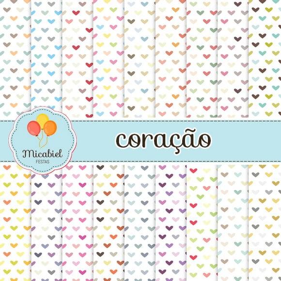 Papel Digital - Coração 4