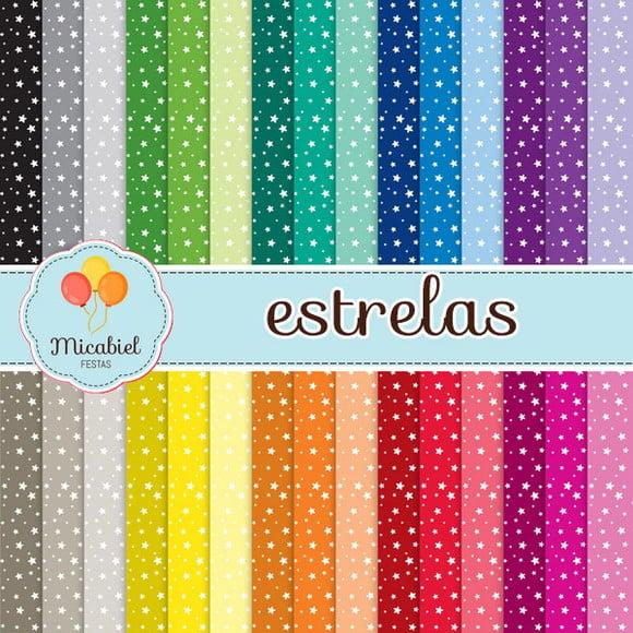 Papel Digital - Estrelas 2