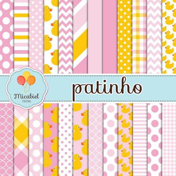 Papel Digital - Patinho 3