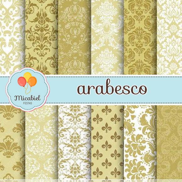 Papel Digital - Arabesco 11
