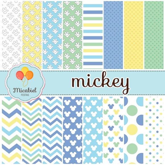 Papel Digital - Mickey Baby 2