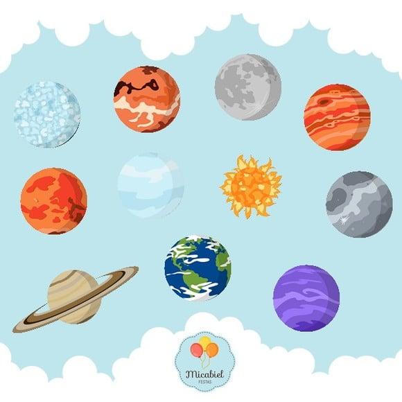 Clipart - Planetas 1