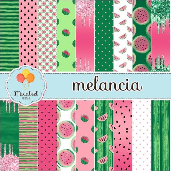 Papel Digital - Melancia 2