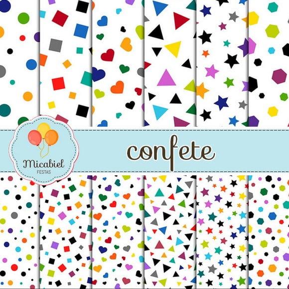 Papel Digital - Confete 2