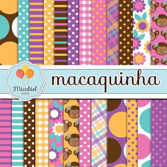 Papel Digital - Macaquinha 1