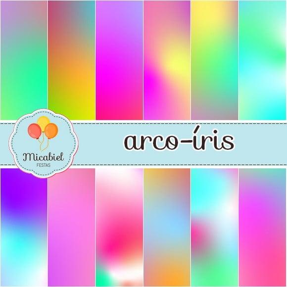 Papel Digital - Arco-íris