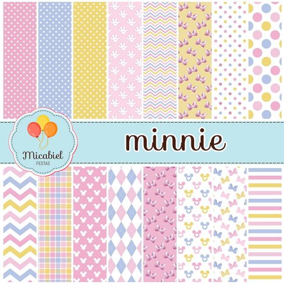 Papel Digital - Minnie Baby 2