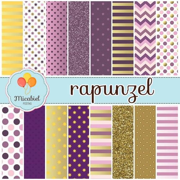 Papel Digital - Rapunzel 2